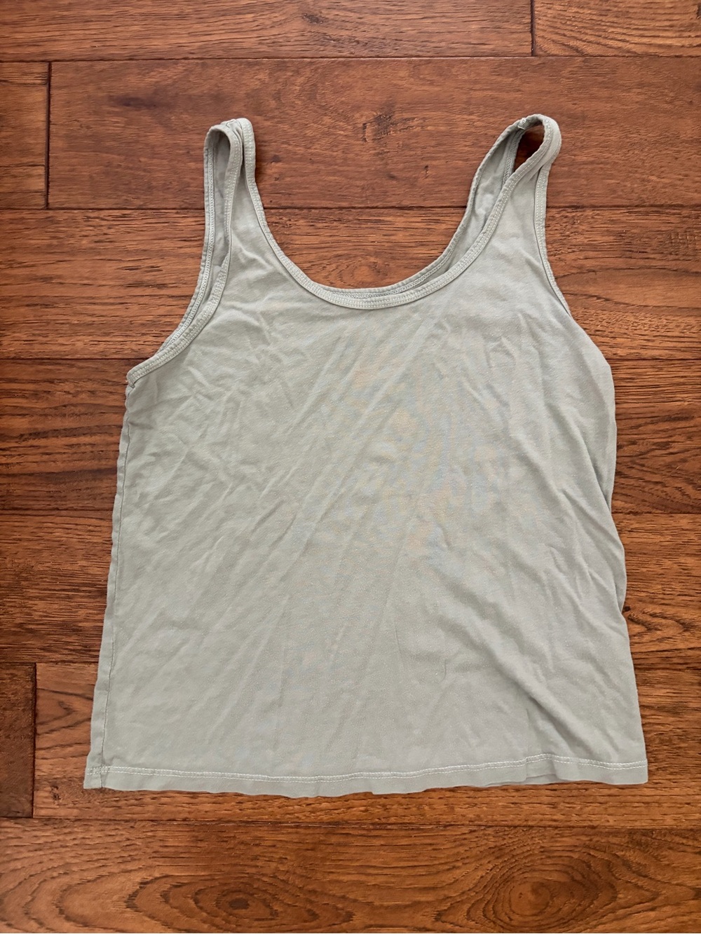 mate the label sage green tank top